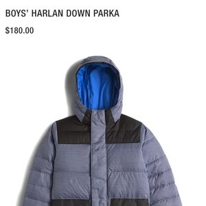 North Face Boys Harlan Down Parka